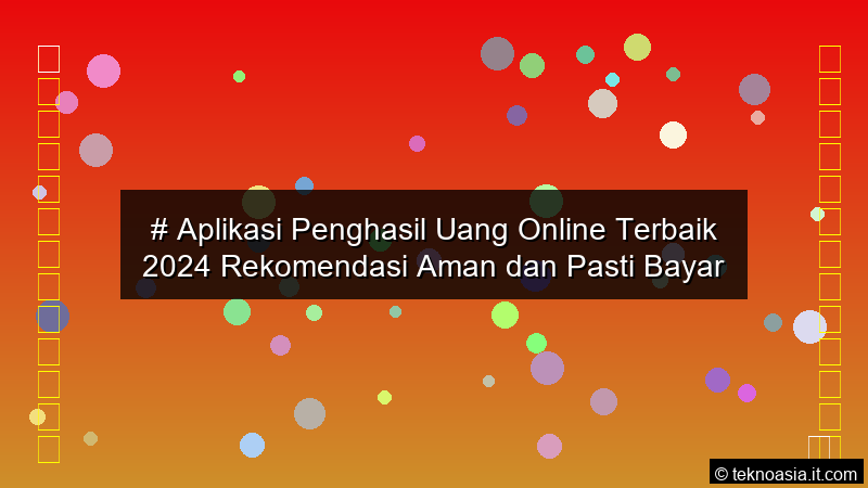 gambar Aplikasi Penghasil Uang Online Terbaik 2024 Rekomendasi Aman dan Pasti Bayar